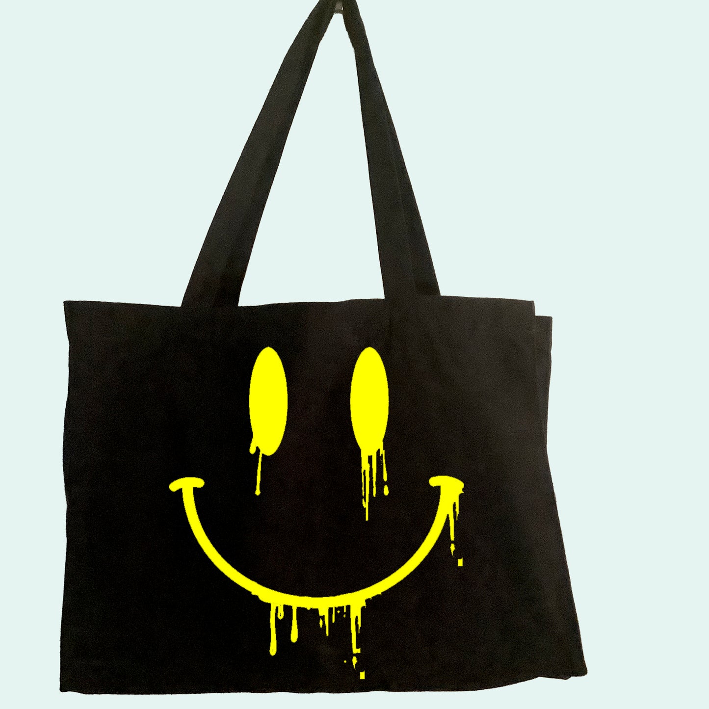 Drip Smile Face Large Bag - Black or Camouflage