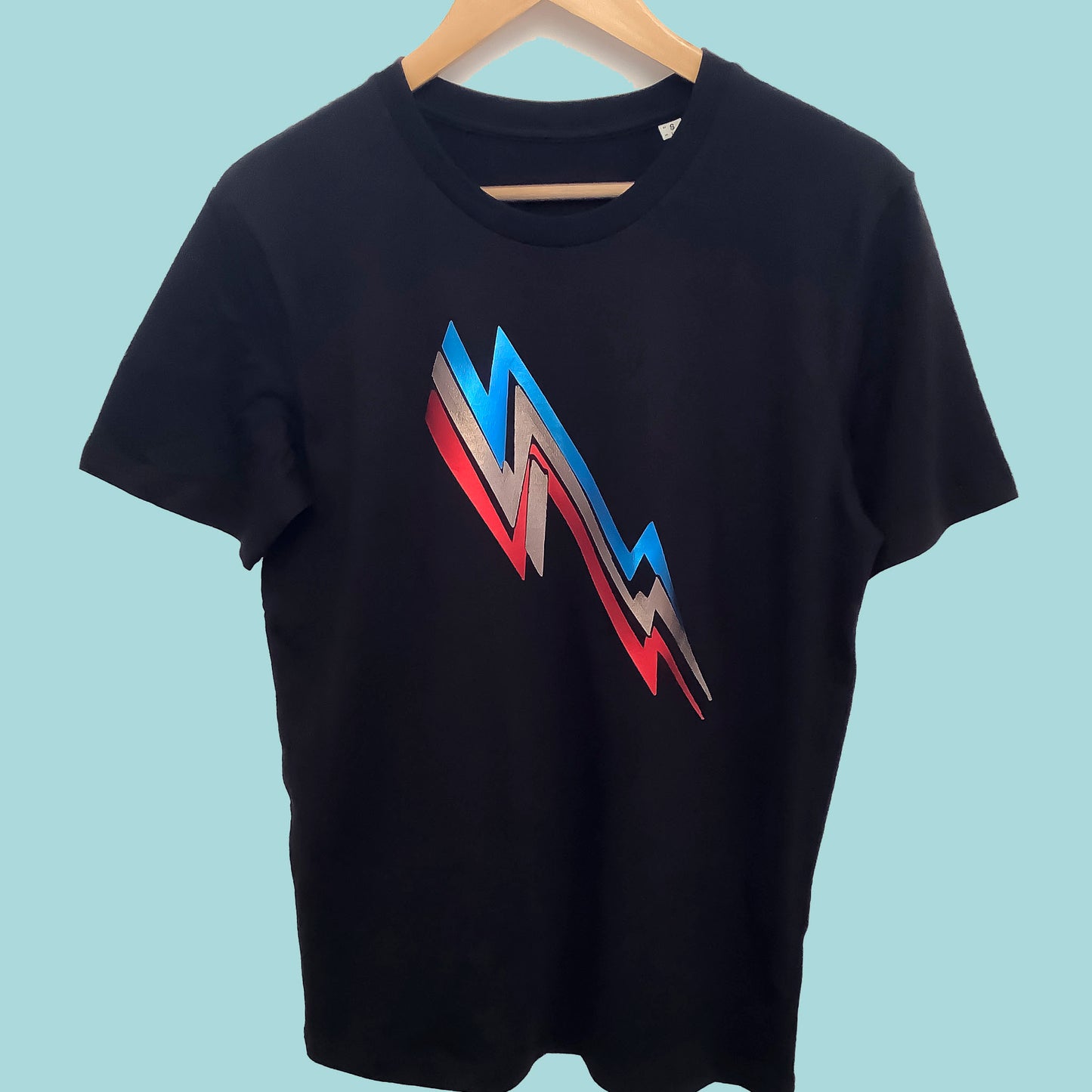 Lightning Bolt Organic Short Sleeve Premium Tee - Black