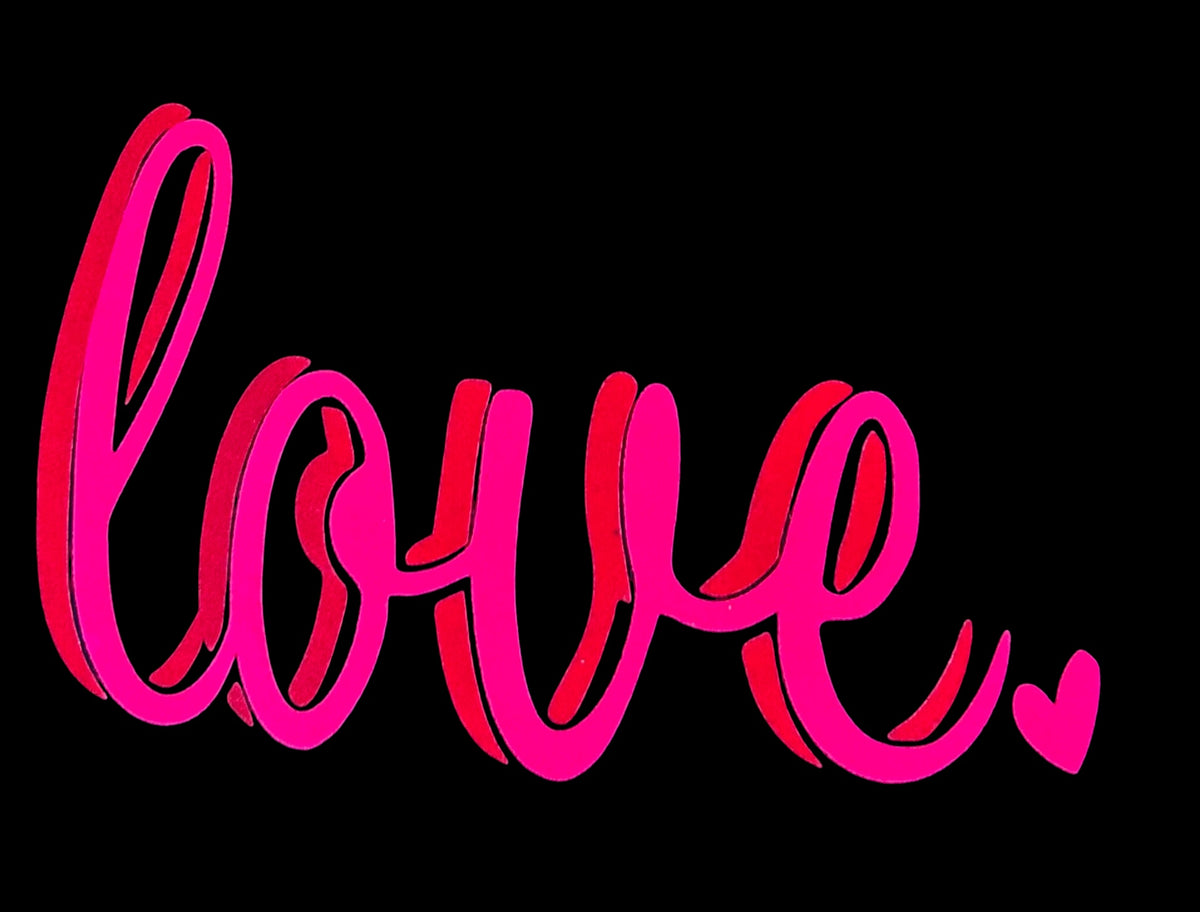 Love Shadow Sweatshirt - Black