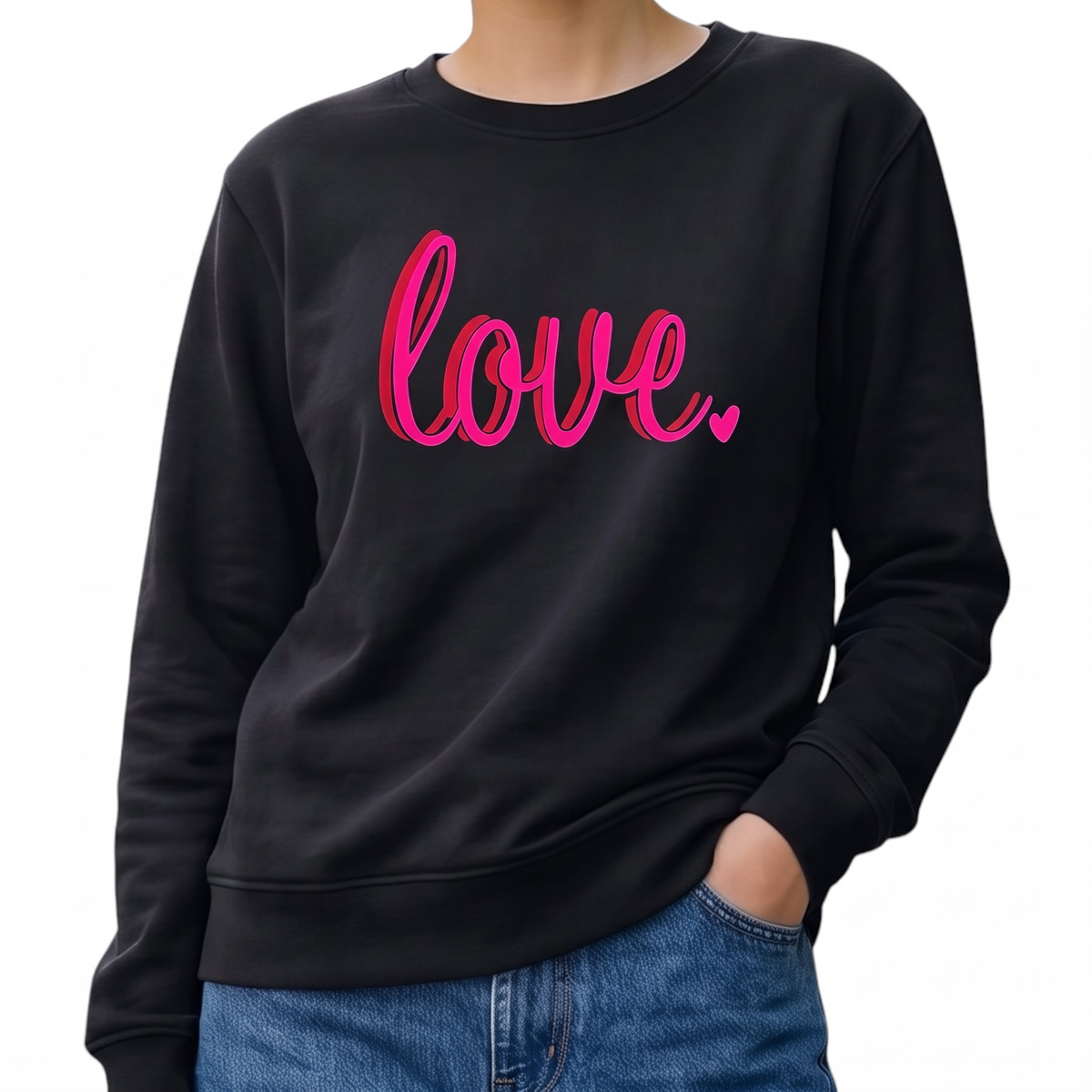 Love Shadow Sweatshirt - Black