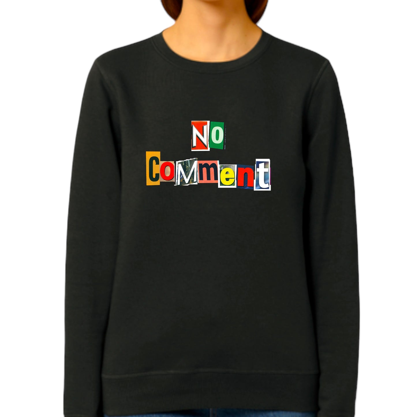 No Comment Sweatshirt - Black