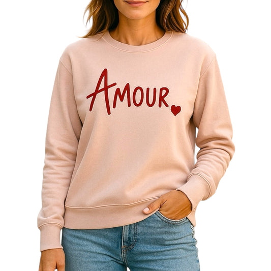 Amour Sweatshirt - Pink