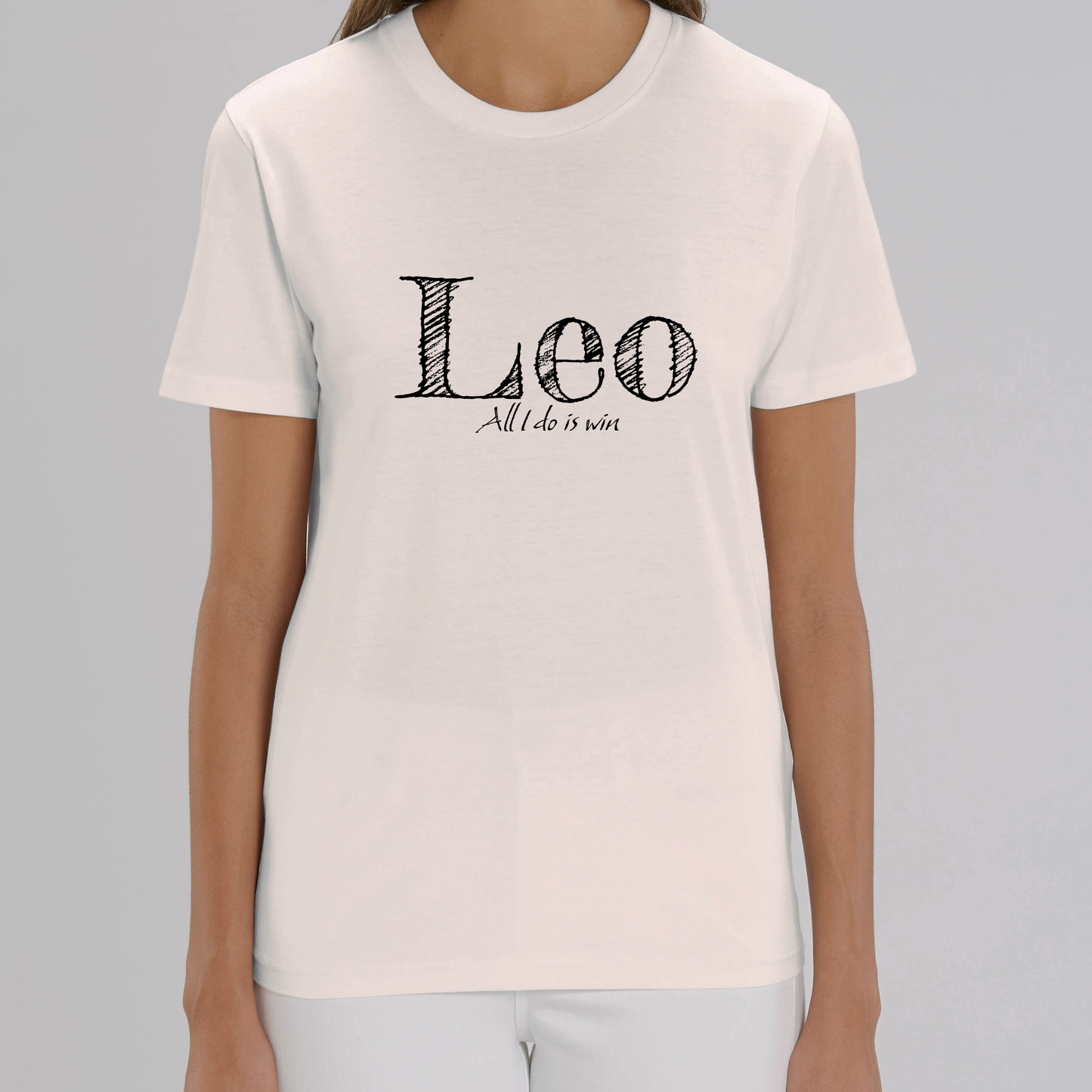 Leo Organic Cotton Tee - White