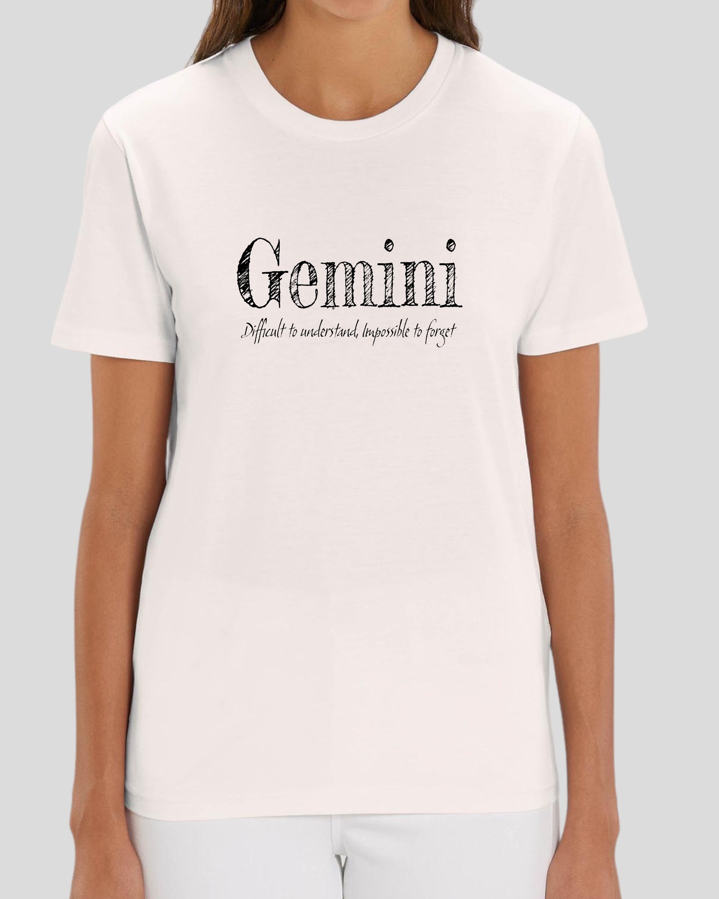 Gemini Organic Cotton Tee - White