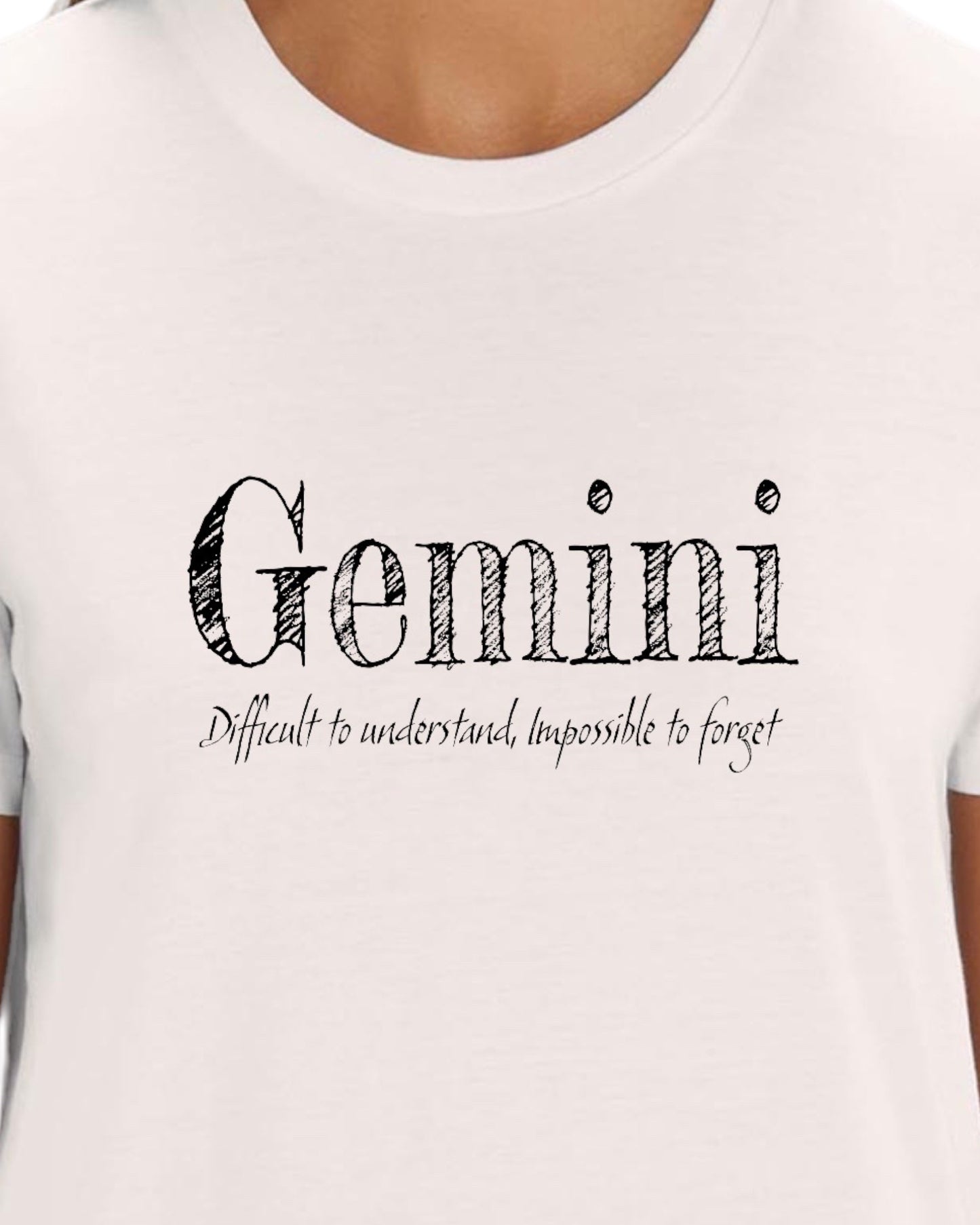 Gemini Organic Cotton Tee - White