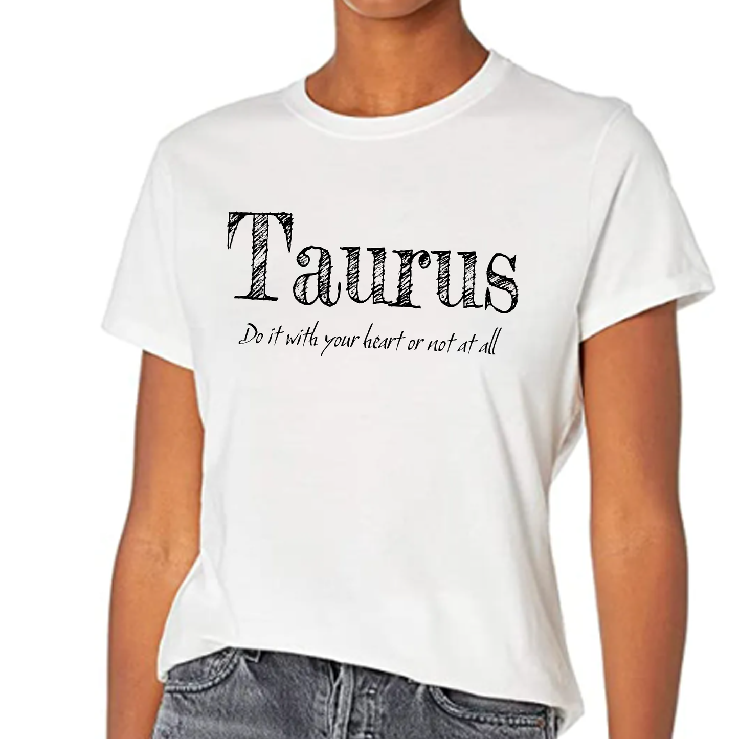 Taurus Organic Cotton Tee - White