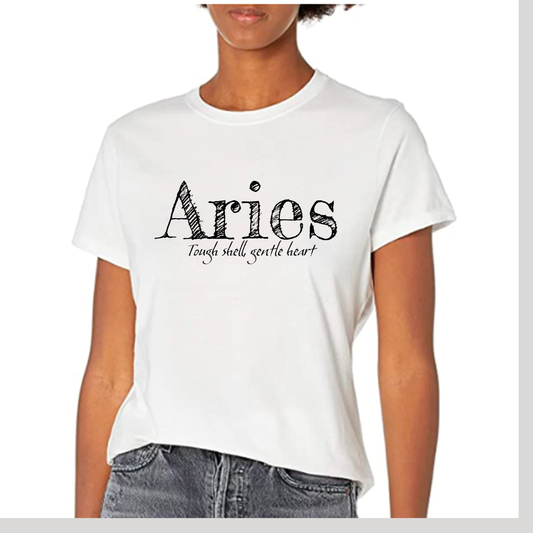 Aries Organic Cotton Tee - White