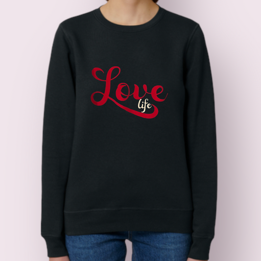 Love Life Sweatshirt - Black